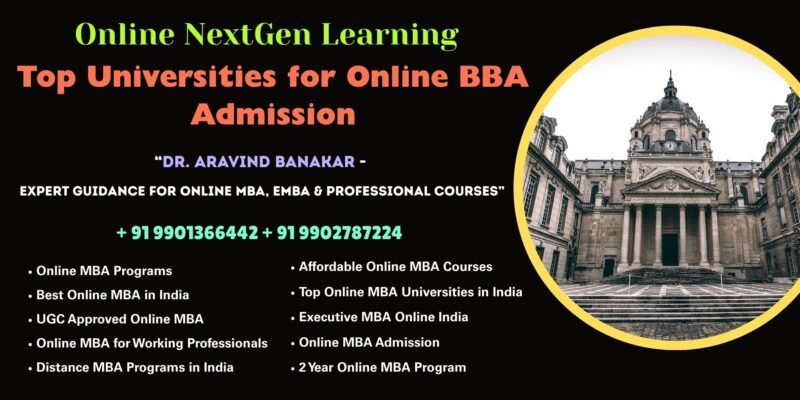 Top Universities for Online BBA Admission University Approved Distance & Online Courses at Surat