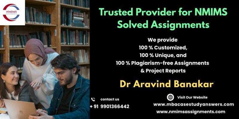 Latest NMIMS Sep 2026 Solved Assignments by Experts