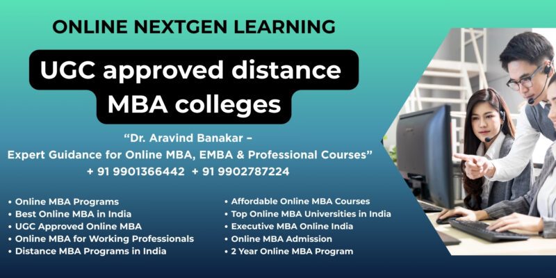 UGC approved distance MBA colleges Looking for Online and Distance MBA in Prayagraj