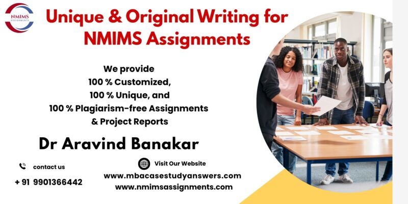 NMIMS B.Com Unique Assignments by Dr. Aravind Banakar | +91 9901366442